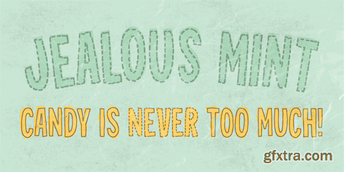 Jealous Mint font