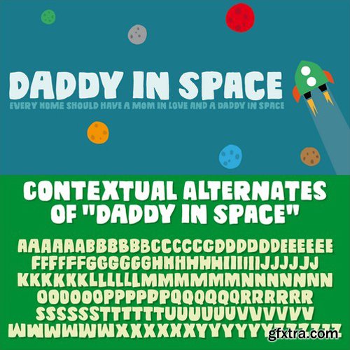 Daddy in space