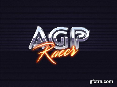 Graphicriver 80's Style Text Mockups V2 15489361