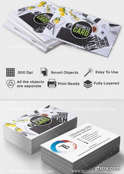 Business card V5 PSD Template