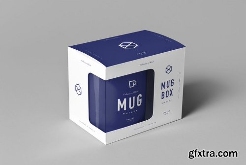 Graphicriver Mug & Box Mock-up 19056346