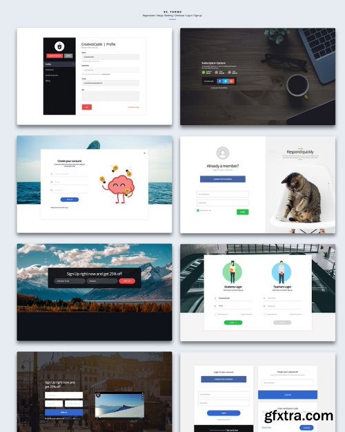 CreativeMarket Capeto UI Web Kit 1001948