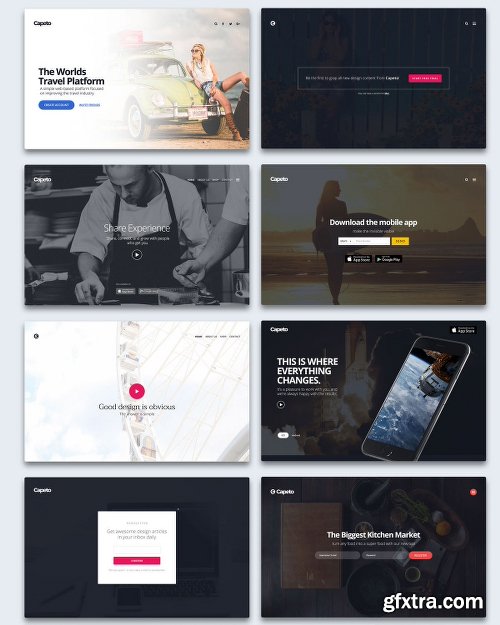 CreativeMarket Capeto UI Web Kit 1001948