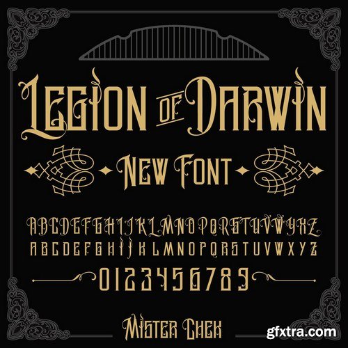 Legion of Darwin Font