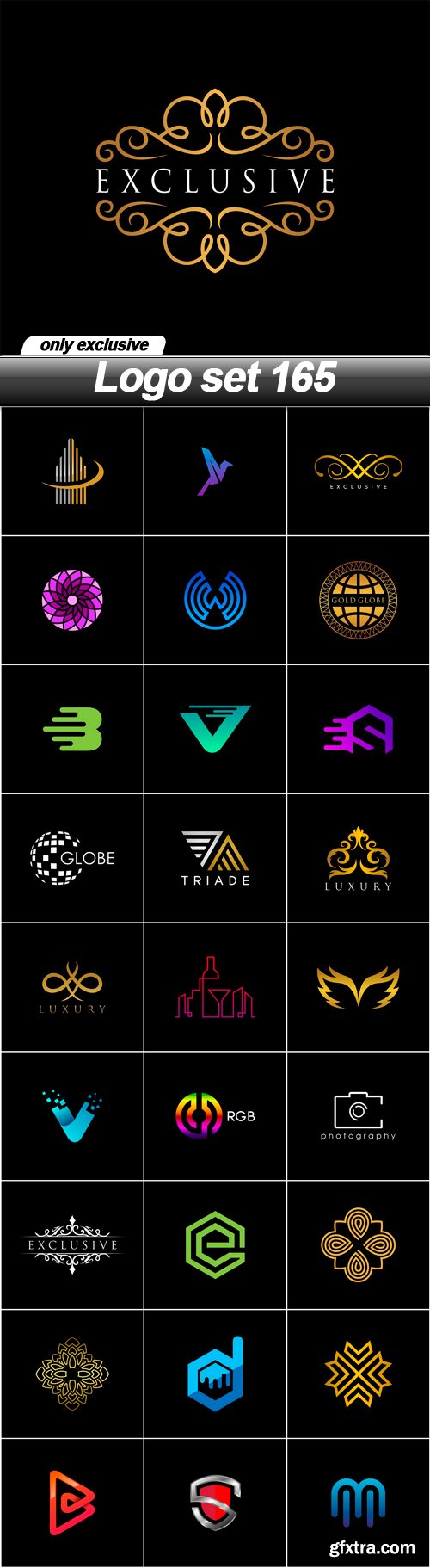 Logo set 165 - 28 EPS