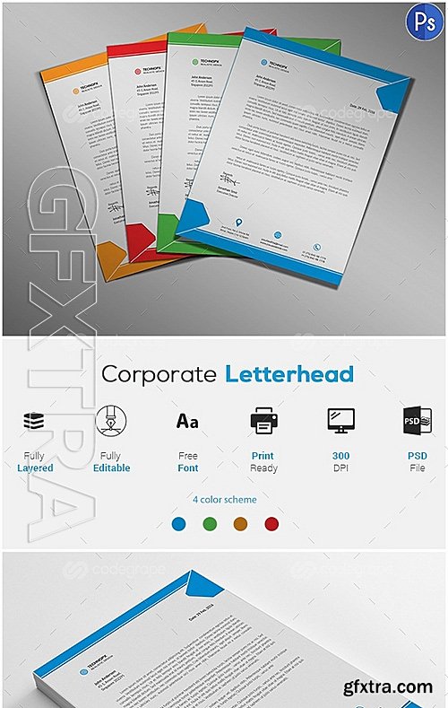 Corporate Letterhead 8204