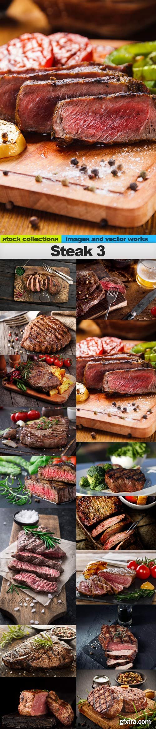 Steak 3, 15 x UHQ JPEG