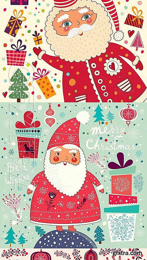 CM - Bundle of Christmas illustrations 450897