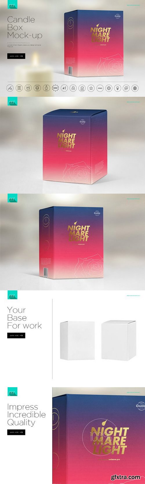 CM - Candle Box Mock-up 719396