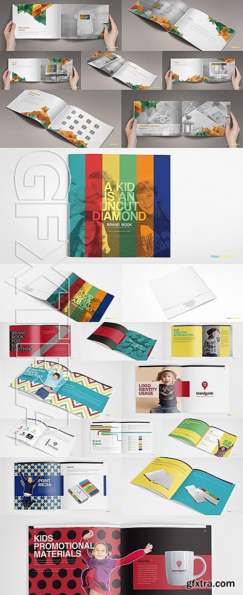 CM - 13 Brand Guidelines Templates Bundle 333963