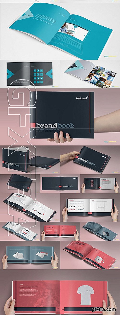 CM - 13 Brand Guidelines Templates Bundle 333963