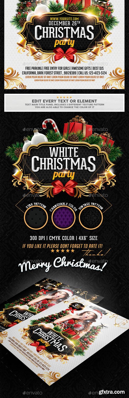 GraphicRiver - Christmas Party Flyer - 18519336