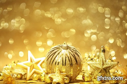 Collection of New Year illustration Christmas decoration gift holiday tree toy logo 5-25 HQ Jpeg