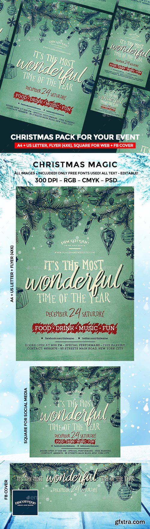 GraphicRiver - Christmas Flyer - 18681407