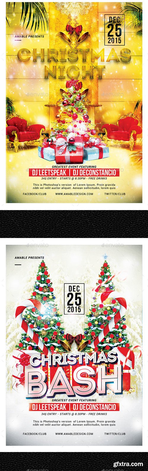 GraphicRiver - 3 in 1 Christmas Flyer/Poster Vol.1 - 18867327