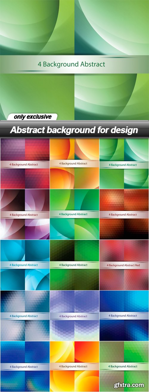 Abstract background for design - 15 EPS