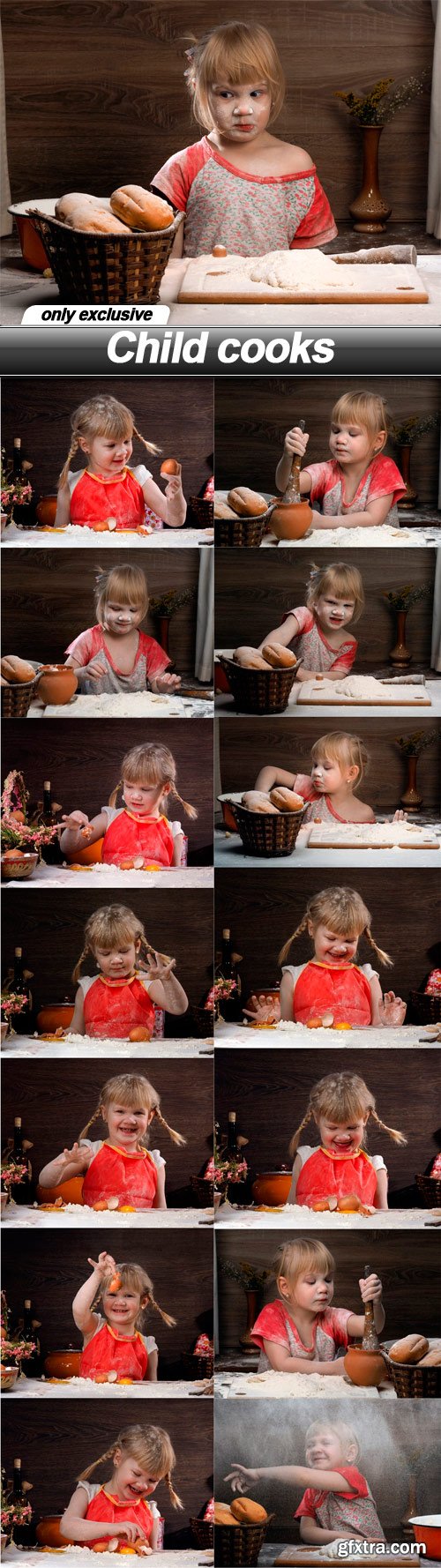 Child cooks - 15 UHQ JPEG