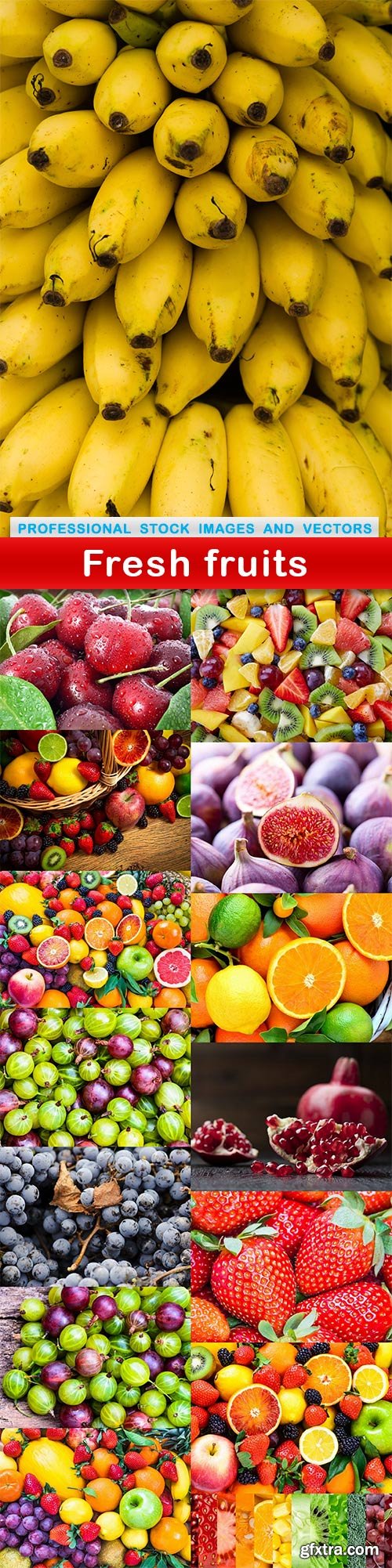 Fresh fruits - 15 UHQ JPEG