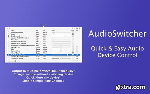 AudioSwitcher 2.24.943 (Mac OS X)