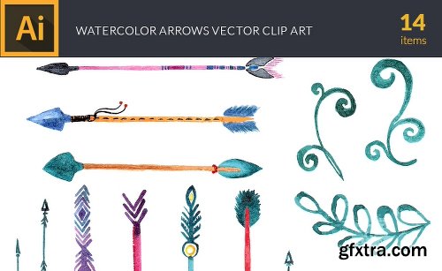 Gorgeous Watercolor Collection + 29 Fantastic Fonts