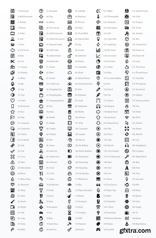 1000+ Professional Web Icons