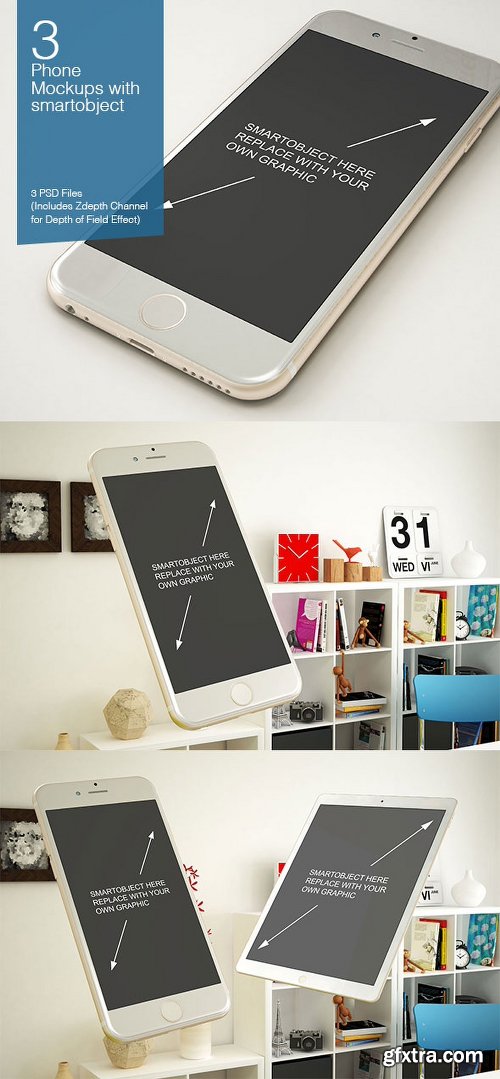 23 Realistic Mock-Ups with Smart Objects