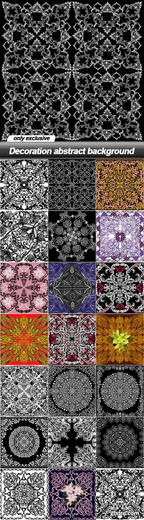 Decoration abstract background - 20 EPS