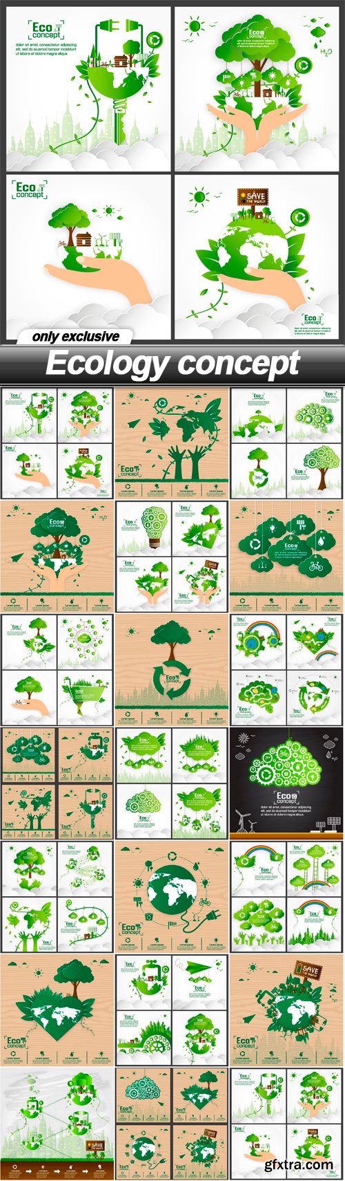 Ecology concept - 20 EPS