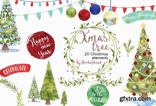 Christmas Giga Bundle with Festive Design Goodies