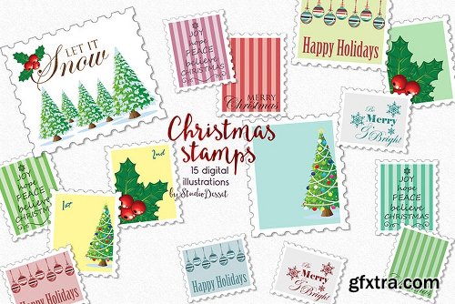 Christmas Giga Bundle with Festive Design Goodies