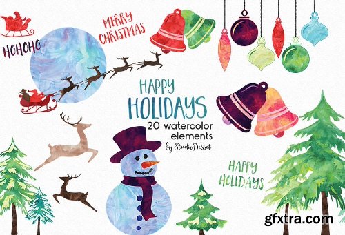 Christmas Giga Bundle with Festive Design Goodies