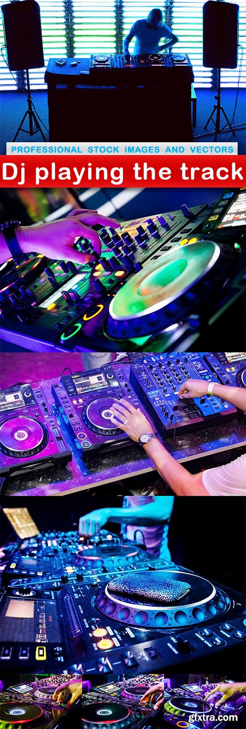 Dj playing the track - 7 UHQ JPEG