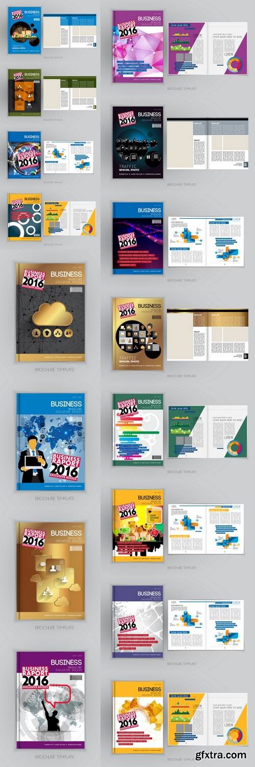 Templates for Brochure or Magazine 2