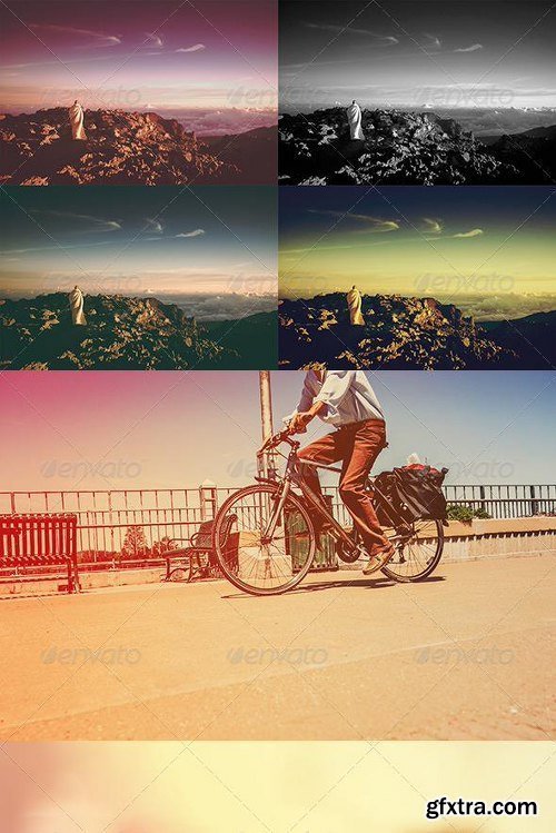 Graphicriver Retro Effects Bundle 7615232