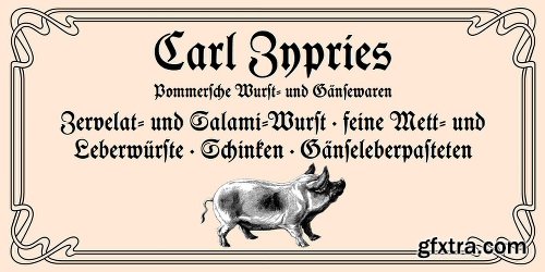 Hupp Fraktur Font