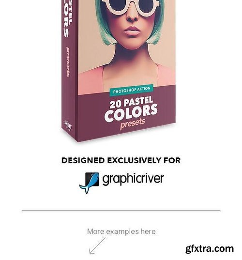 Graphicriver 20 Pastel Colors Presets - Photoshop Action 12017470