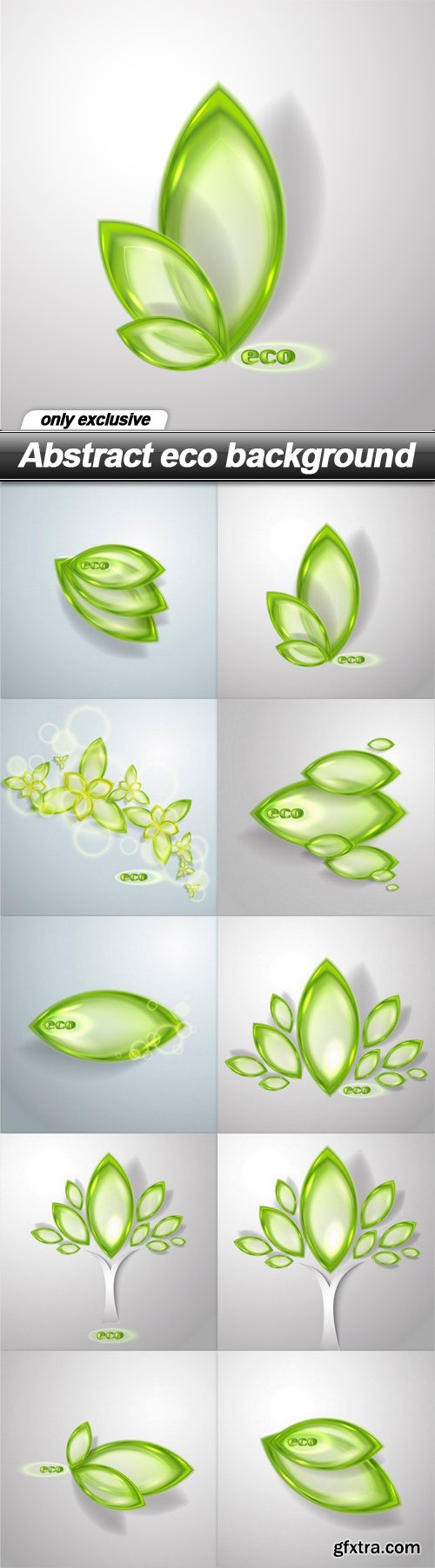 Abstract eco background - 10 EPS