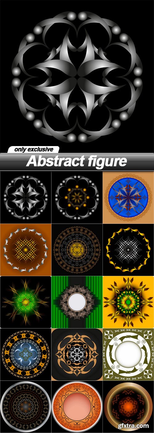 Abstract figure - 15 EPS