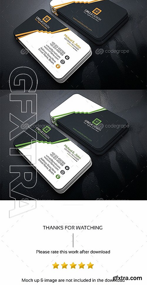 Creative Corporate Business Card 9970