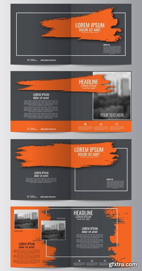 Abstract Flyer Design Background