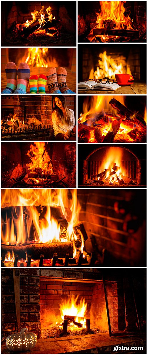 Fireplace - 10UHQ JPEG