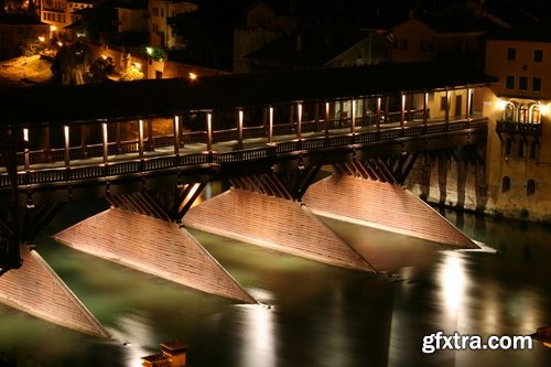 Collection of night city evening lantern light marina quay river 25 HQ Jpeg