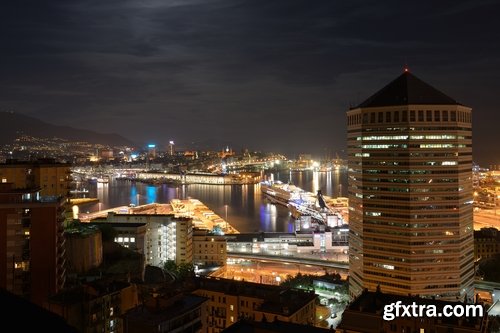 Collection of night city evening lantern light marina quay river 25 HQ Jpeg