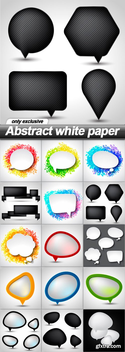 Abstract white paper - 15 EPS