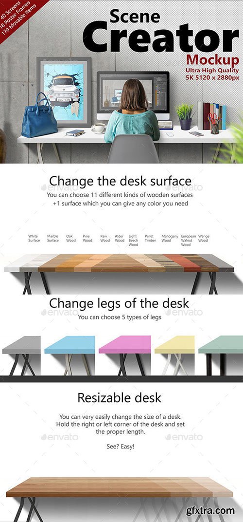 GraphicRiver - Scene Creator 5K Mockup - 16748972