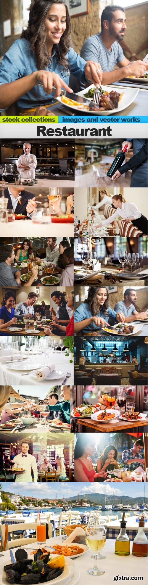 Restaurant, 15 x UHQ JPEG