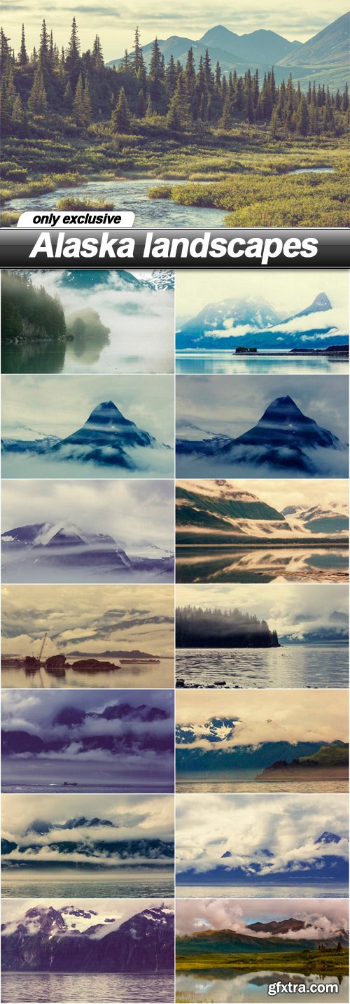 Alaska landscapes - 15 UHQ JPEG