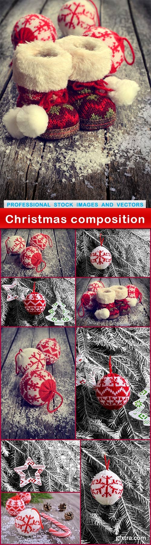 Christmas composition - 10 UHQ JPEG