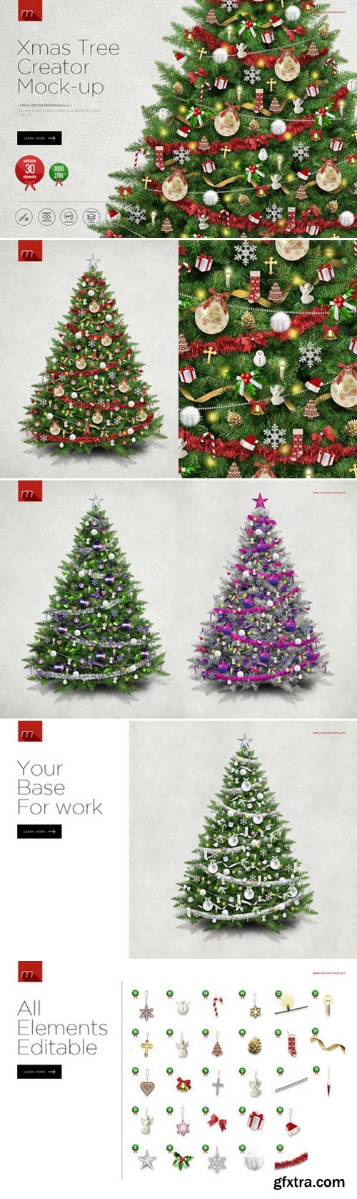 CM - Christmas Tree Creator Mock-up 418080