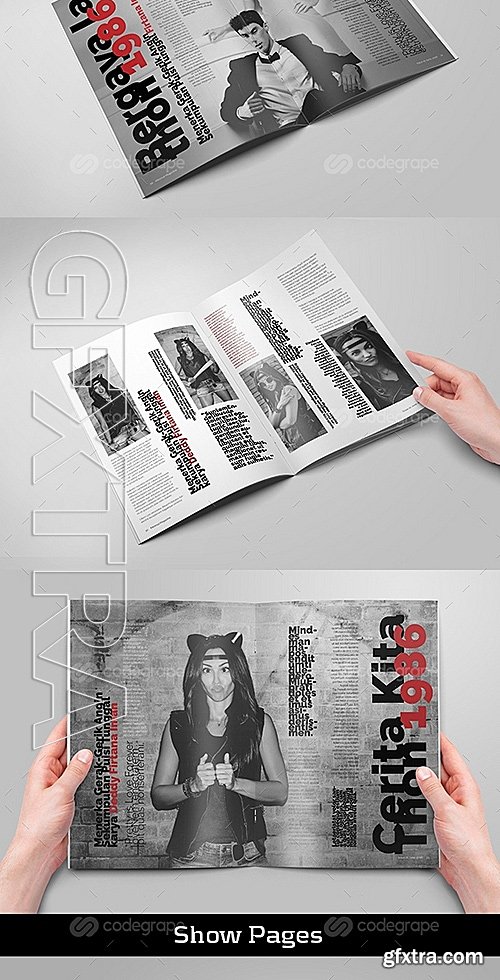 A4 Minimal Magazine 8612